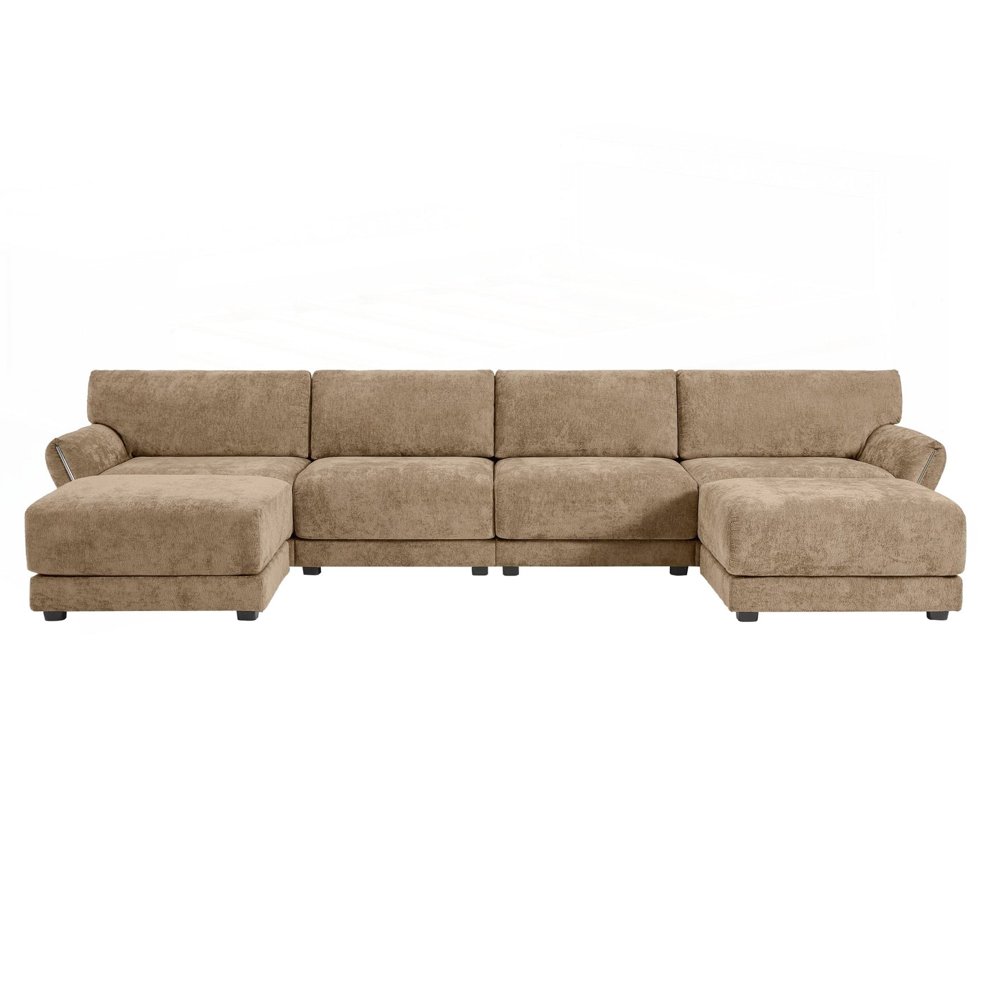 U-Shape with Extra-Wide Seat Cushion