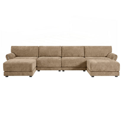 U-Shape with Extra-Wide Seat Cushion