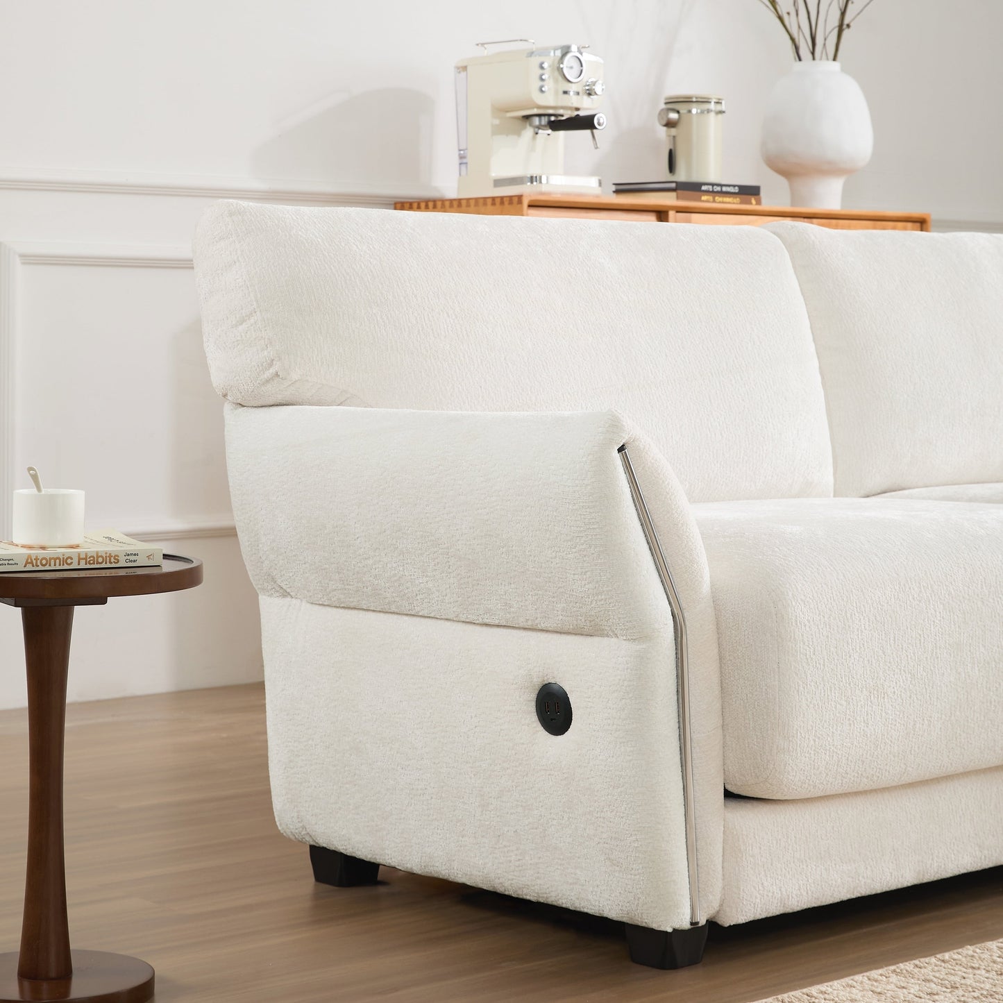 U-Shape with Extra-Wide Seat Cushion