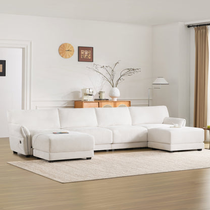 U-Shape with Extra-Wide Seat Cushion
