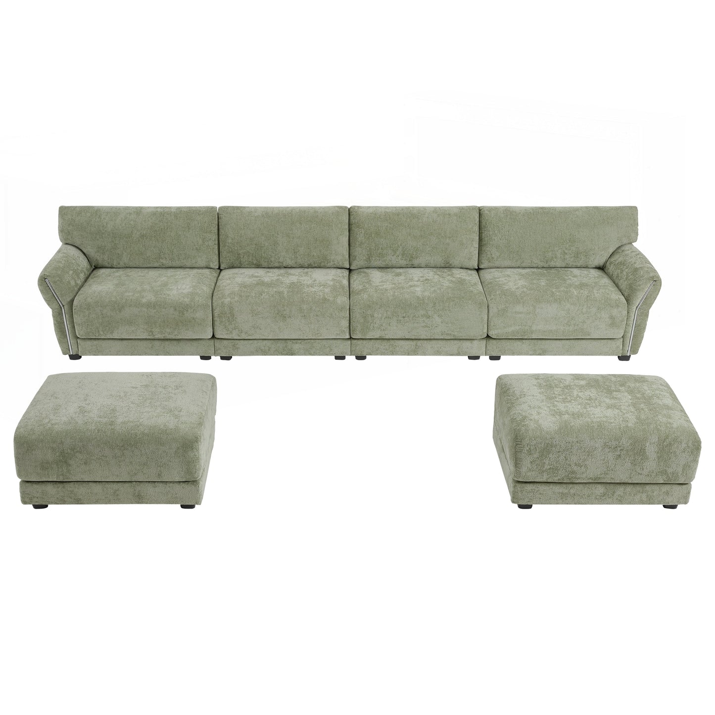 U-Shape with Extra-Wide Seat Cushion