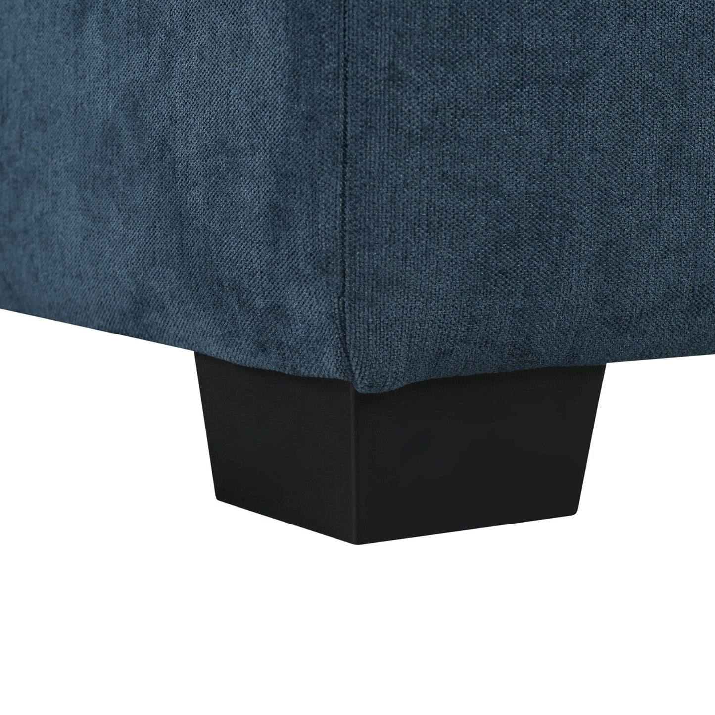 U-Shaped Linen Upholstered 6-Seat Sectional Sofa with 2 Movable Storage Ottomans for Living Room Home Theaters