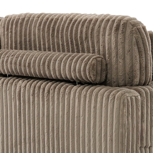 UIXE Upholstered Plush Velvet L Shaped Couch Modular Sofa