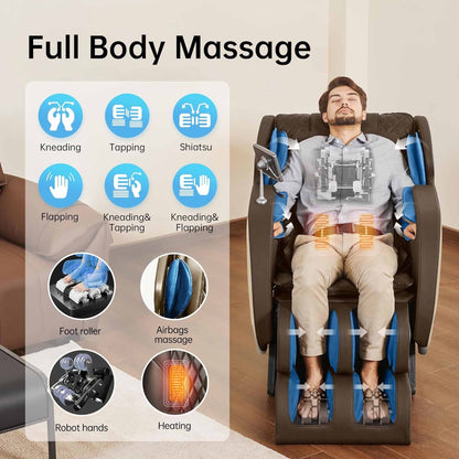 Ukuowu Favor 05 Massage Chair with Full Body Zero Gravity,SL Track,Body Scan and APP Control