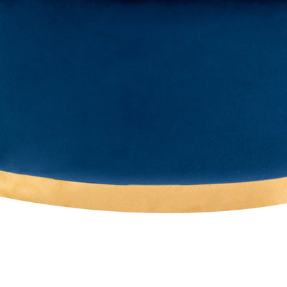 Velvet 360° Swivel Accent Chair with Seat Cushion, Upholstered Barrel Chair with Stainless Steel Base Living Room Chair