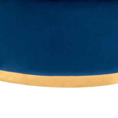 Velvet 360° Swivel Accent Chair with Seat Cushion, Upholstered Barrel Chair with Stainless Steel Base Living Room Chair