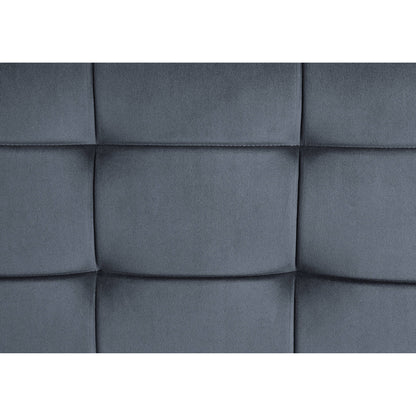 Velvet Button Tufted Loveseat Sofa with Memory Foam Seat Cushion