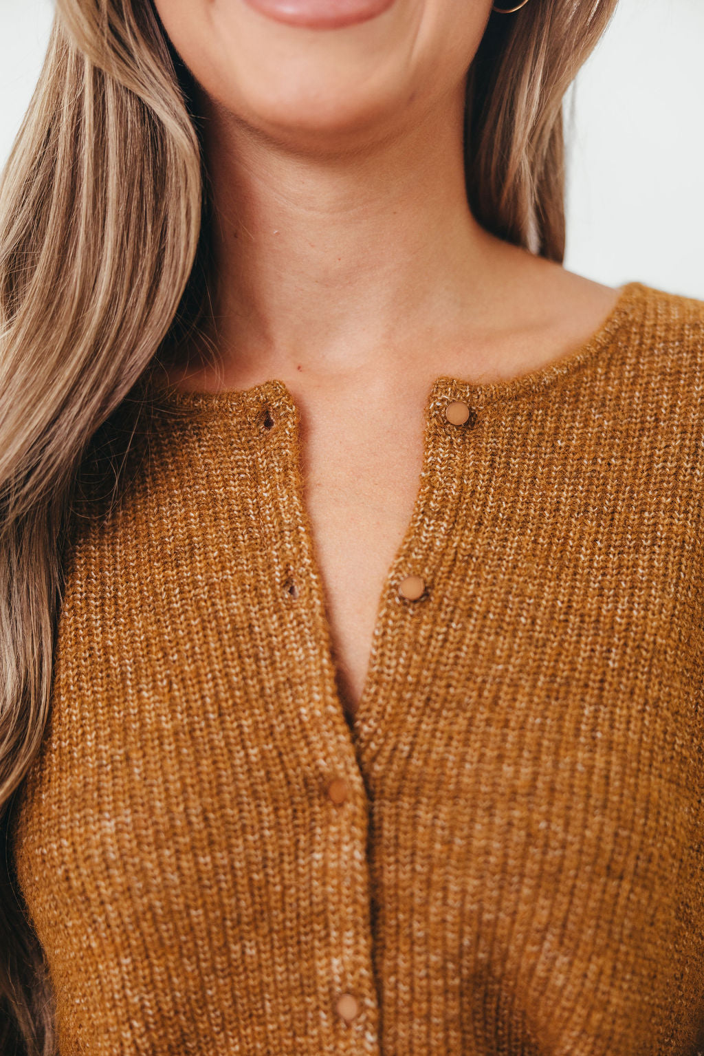 Newport Cardigan in Camel